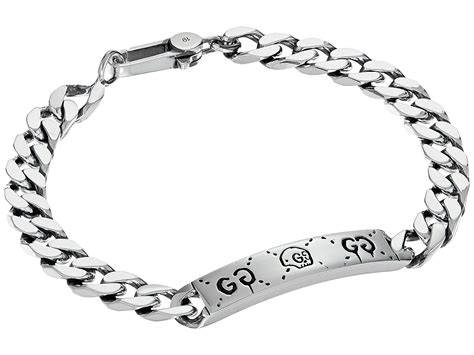 mens bracelets gucci|gucci ghost bracelet used.